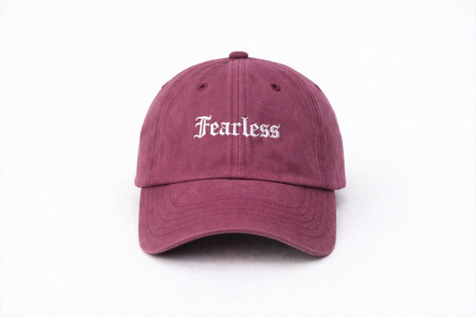 Denim Washed cap (RED)