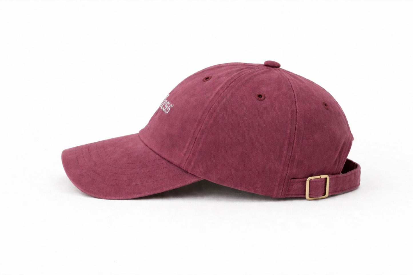 Denim Washed cap (RED)